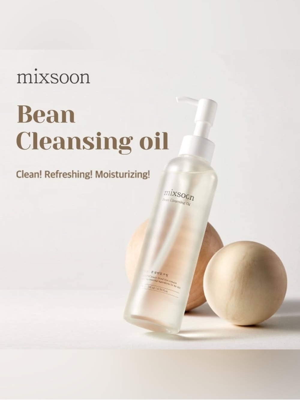 Mission beam cleansing oil facial cleanser